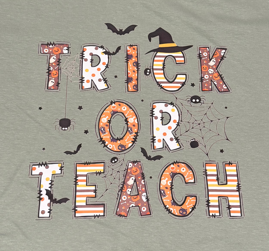Trick or Teach Short Sleeve T-shirt