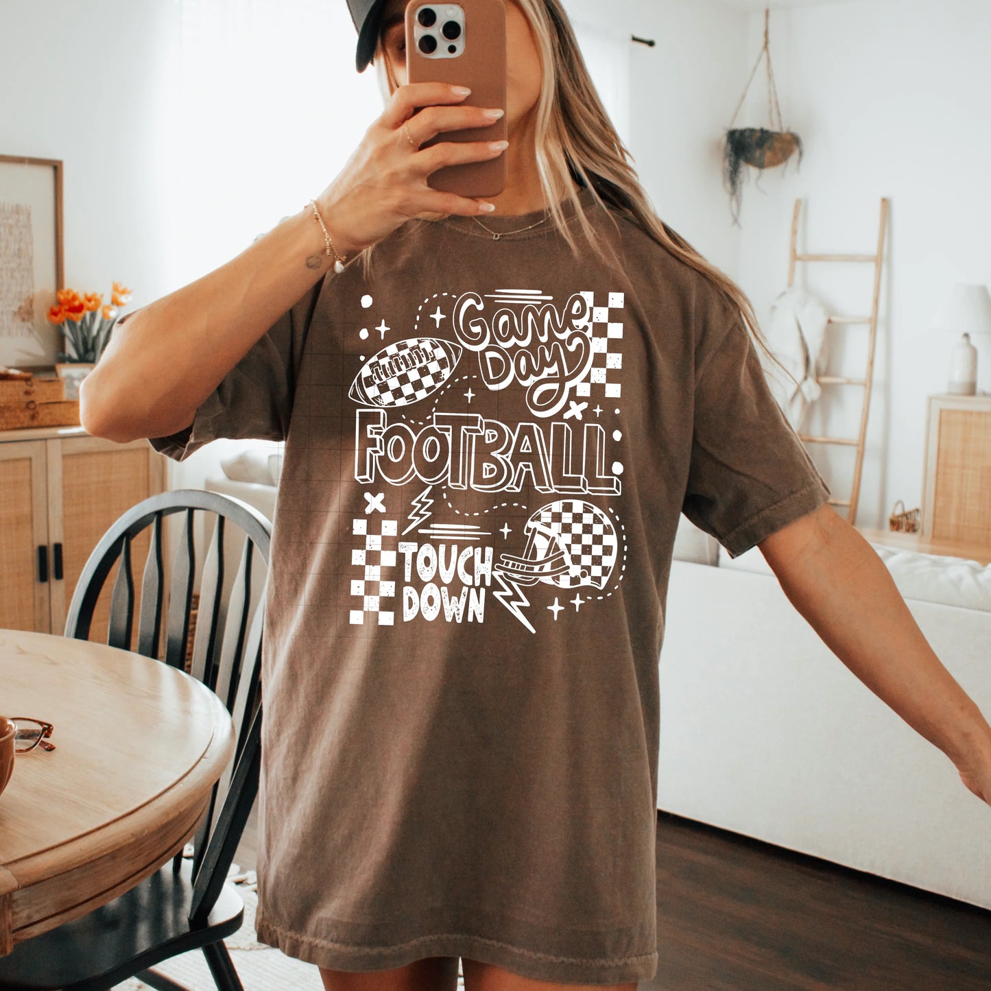Football Collage Short Sleeve T-shirt