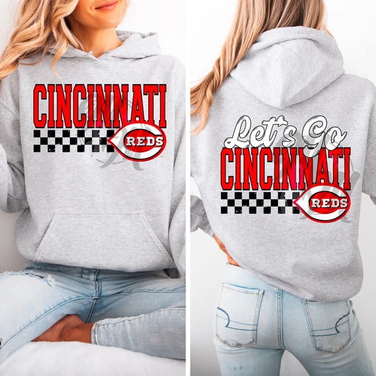 Let's Go Reds Short Sleeve T-shirt