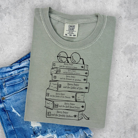 H Potter Books Short Sleeve T-shirt