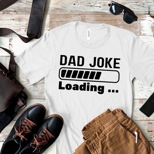 Dad Joke Loading Short Sleeve T-shirt